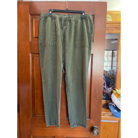 Lucky Brand drawstring, easy pocket utility pant large - Picture 1 of 5